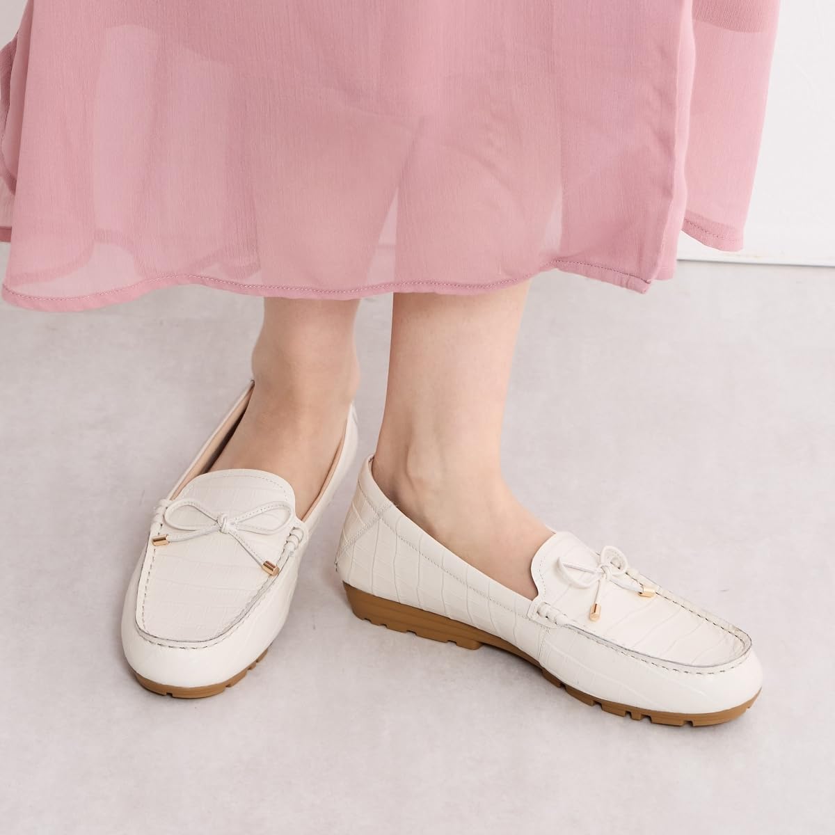 Amazon | HIMIKO/ヒミコ/リボンモチーフモカシン/651109